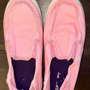 Sperry Pink Kids Slip-On Sneakers